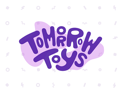 Tomorrow Toys design graphic design illustration toys typography ui ux