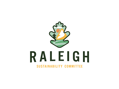 Raleigh Sustainability Committee branding citrix design drawing icon illustration ui ux vector