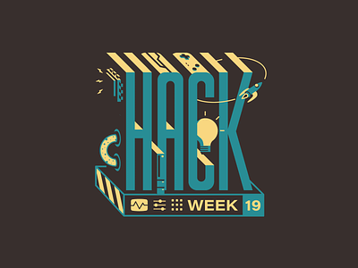 Hack Week citrix design graphic design hack hackathon illustration typography ui ux vector web week