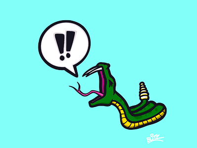 SCREAMING_SNAKE_CASE drawing illustration procreate snake