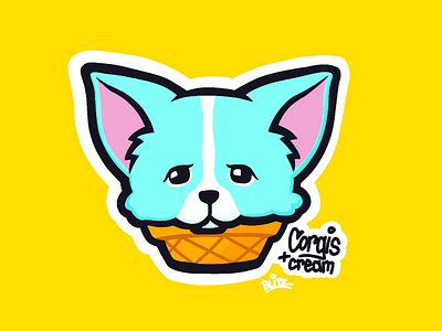 Corgis + Cream