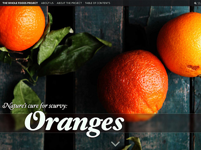 Whole Foods Project — WIP macro oranges photography typography wip