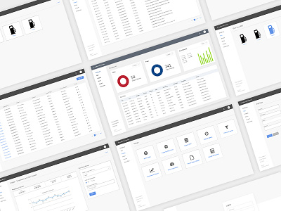 Application wireframe dashboard iot ui design ux design wireframe