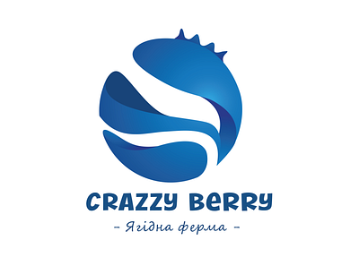 Blueberry blue blueberry brand branding design farm logo logotype