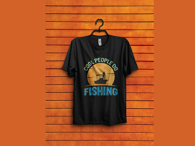 Bold, Modern, fishing outdoor apparel T-shirt Design for a Company
