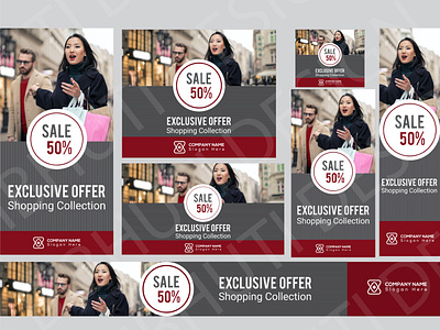 Different Sized Banner Ads Design - Hello Dribbble