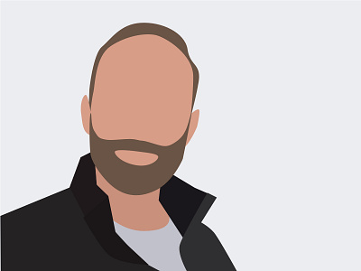 How to create a flat and minimal avatar avatar flat minimalist profile sketch vector