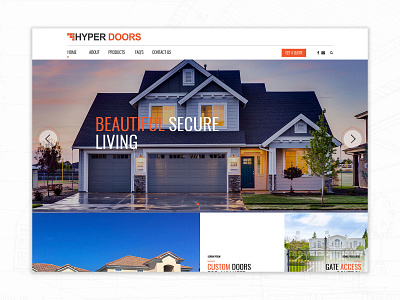 Hyper Door Website ui website