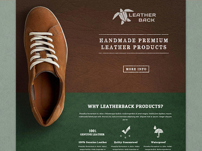 Leather Product Website