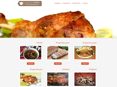 Adio Foame Website food website woocommerce