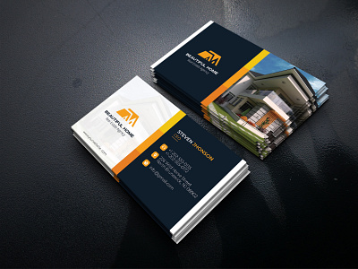 Real Estate Business Card Design