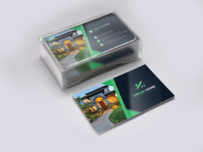Real Estate Business Card Design