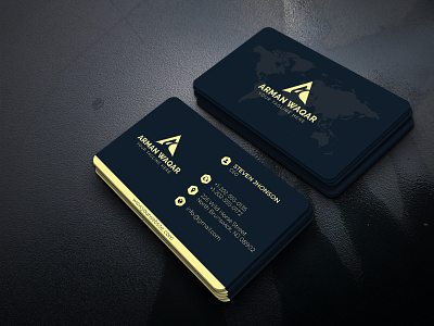 Corporate Business Card Design With Unlimited Revision