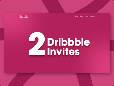 2 Dribbble Invites!