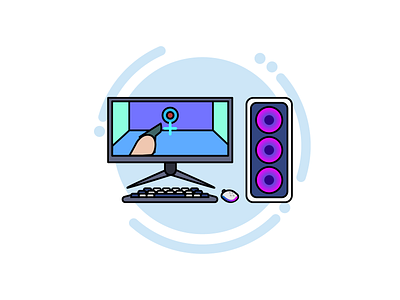 Daily Icon #38 - Favorite hobby 'PC Enthusiast'