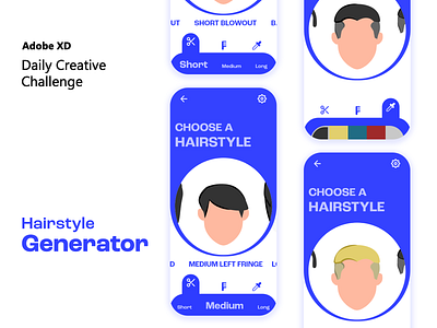 Hairstyle Generator app