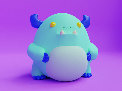 Buggaboo (Blender Cycles render) 3d art 3d model blender character design character modeling matte miniature