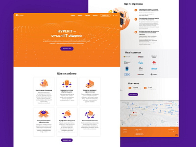 Hyper IT — Landing Page Design