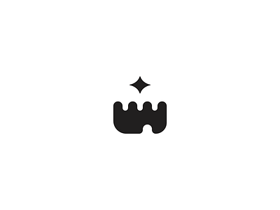 hand star black brand branding design flat icon logo minimal simple white