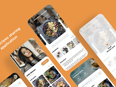 Recipes sharing application
