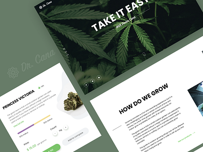 E-commerce cannabis store