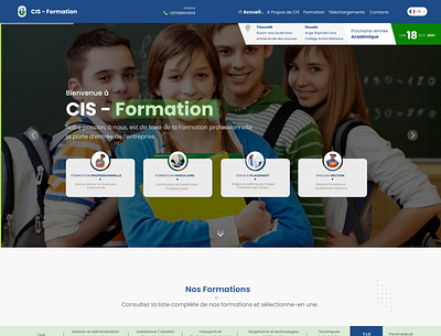 CIS Formation Redesigned. graphic design ux ux design