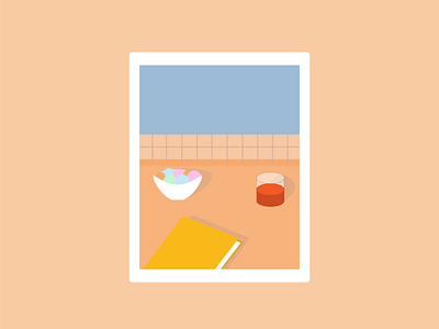 Swimming Pool book design drink icecream icon illustration illustrator pool summer vector