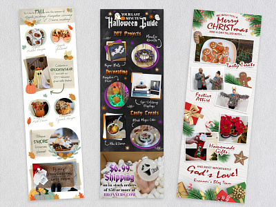 Bronner's Christmas Wonderland Blog Promotional Emails blog design designer emails graphic design graphicdesign photoshop social