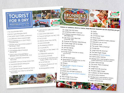 Photography Challenge and Scavenger Hunt for Bronner's