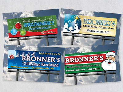 Bronner's Billboards in Michigan and Illinois