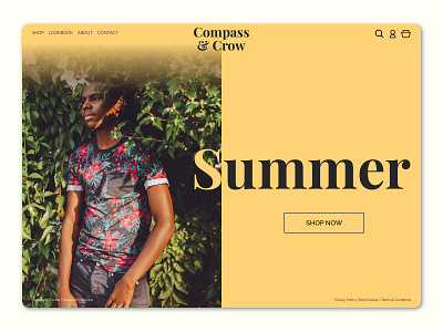 Summer concept design ecommerce shop fashion brand homepage design interfacedesign seasons shopping ui ui design uidesign user experience user interface uxdesign