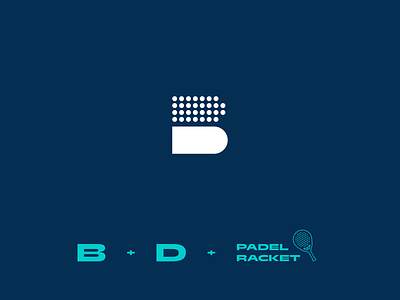Logo for a padel club branding logo padel sport
