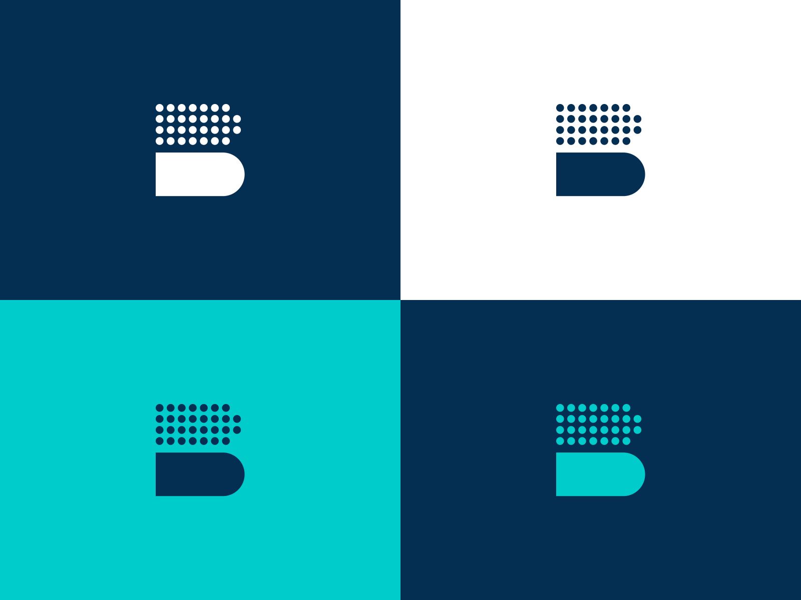 Blue B Logo