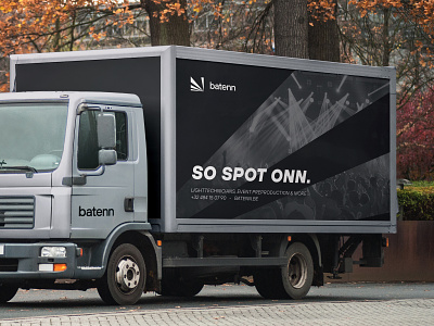 Branding Batenn - Truck design brand identity branding mockup truck