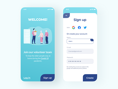 Daily UI - Sign Up