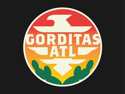 Gorditas ATL atlanta branding food illustrator latinx logo mexican typography vector