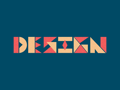 Dribble Warm Up 1 dribbbleweeklywarmup geometric lettering