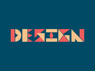 Dribble Warm Up dribbbleweeklywarmup geometric logo typography