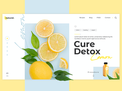 Detox Website Template