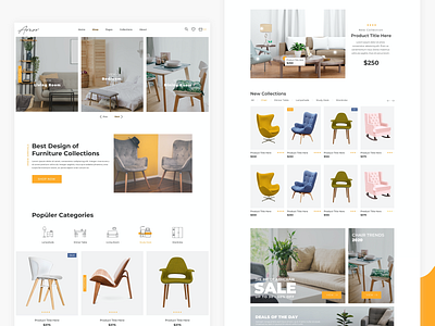 Furniture E-Commerce Template