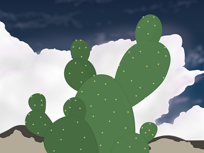 Lone Cactus