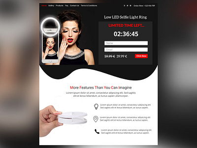 Created this landing page for a product adobe photoshop appdesign appdesigner branding design graphicdesign illustration illustrator landing page landing page concept landing page design landing page illustration landingpage landingpagedesign logo photoshop ui web desgin webdesign webdesigner