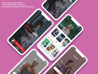 Style App Fashion E-Commerce Concept