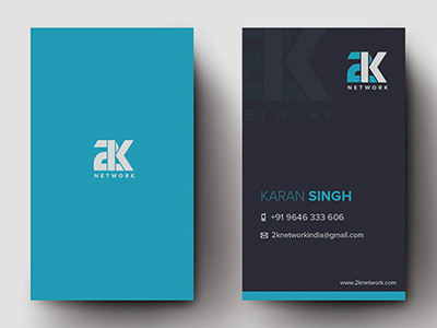 Business Card business card design flat