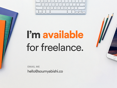 Available for hire! available freelance freelancer hire me project work