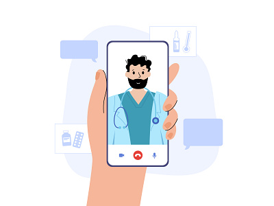 Video chat with doctor