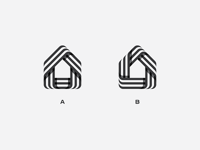 Home Icon Logo Selection brand identity branding design home house icon identity design illustrator logo logo design logodesign logos minimalist modern logo real estate logo stripe vote