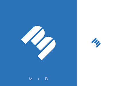 "M + B" Monogram brand brand design brand identity branding design icon identity identity design illustrator letter b letter m logo logo design logodesign logos minimalist modern monogram typography