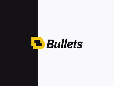 Bullets Logo & Type brand brand identity branding combination mark design grid icon identity identity design letter b logo logo design logos minimalist modern monogram yellow