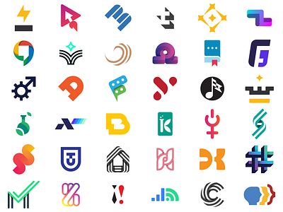 2019 Logos 2019 brand identity branding collection icon identity design illustrator logo logo collection logo design logos minimalist modern